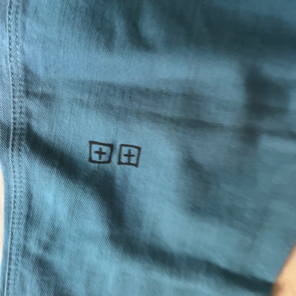 Ksubi Skinny Jeans - Teal Blue size 28 (fits like 27) - Picture 3 of 5